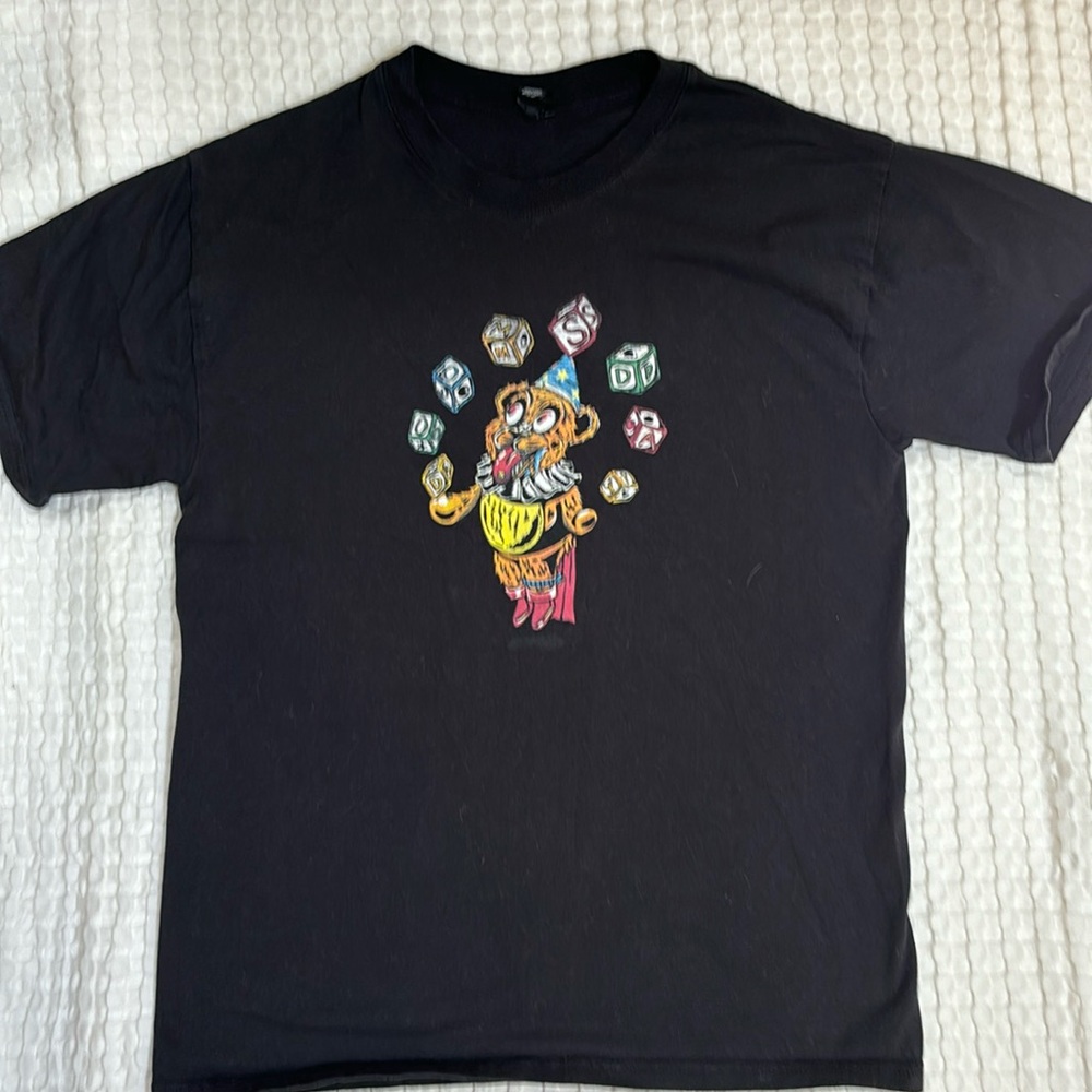 Graphic circus bear tee